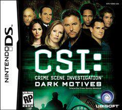CSI Dark Motives - Nintendo DS | RetroPlay Games