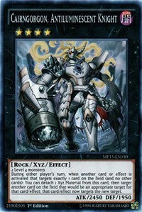 Cairngorgon, Antiluminescent Knight [MP15-EN030] Super Rare | RetroPlay Games