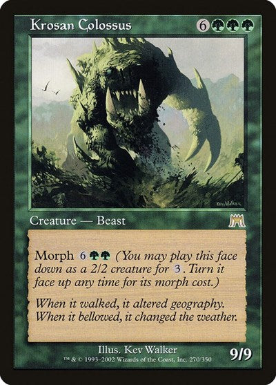 Krosan Colossus [Onslaught] | RetroPlay Games