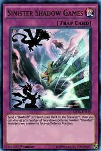 Sinister Shadow Games [MP15-EN114] Ultra Rare | RetroPlay Games