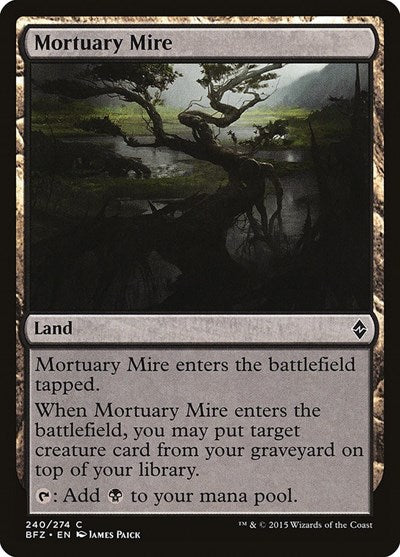Mortuary Mire [Battle for Zendikar] | RetroPlay Games