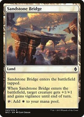 Sandstone Bridge [Battle for Zendikar] | RetroPlay Games