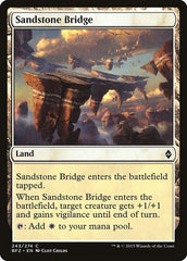 Sandstone Bridge [Battle for Zendikar] | RetroPlay Games