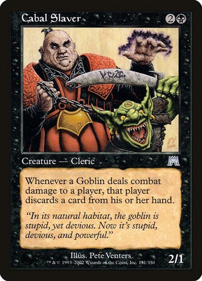 Cabal Slaver [Onslaught] | RetroPlay Games