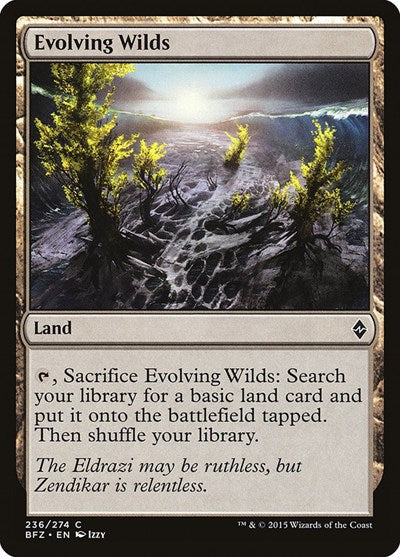 Evolving Wilds [Battle for Zendikar] | RetroPlay Games