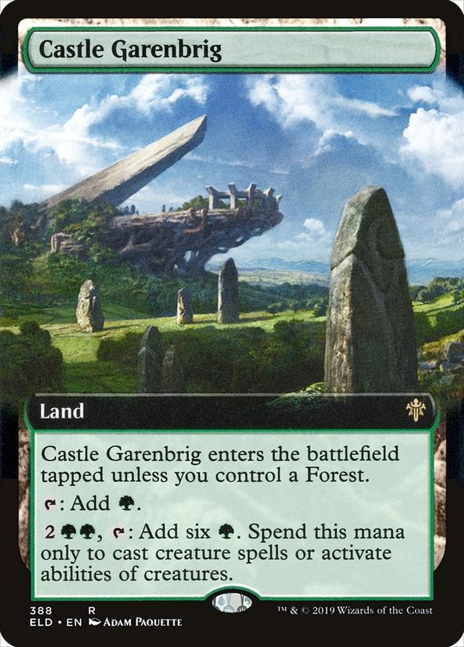 Castle Garenbrig (Extended Art) [Throne of Eldraine] | RetroPlay Games