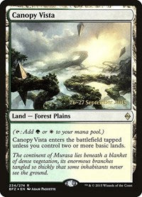 Canopy Vista [Battle for Zendikar Promos] | RetroPlay Games