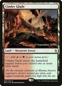 Cinder Glade [Battle for Zendikar Promos] | RetroPlay Games