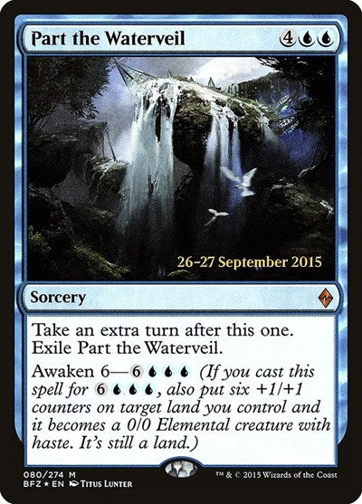 Part the Waterveil [Battle for Zendikar Promos] | RetroPlay Games