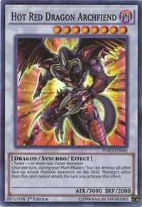 Hot Red Dragon Archfiend [HSRD-EN040] Super Rare | RetroPlay Games