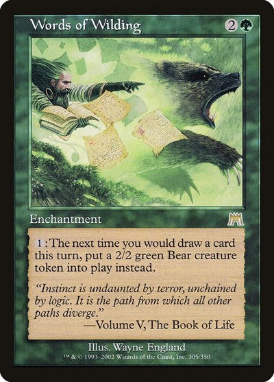 Words of Wilding [Onslaught] | RetroPlay Games