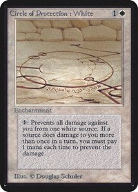 Circle of Protection: White [Limited Edition Alpha] | RetroPlay Games
