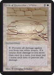 Circle of Protection: White [Limited Edition Alpha] | RetroPlay Games