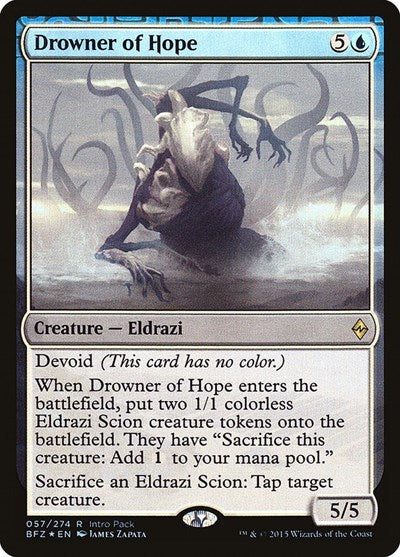 Drowner of Hope [Battle for Zendikar Promos] | RetroPlay Games