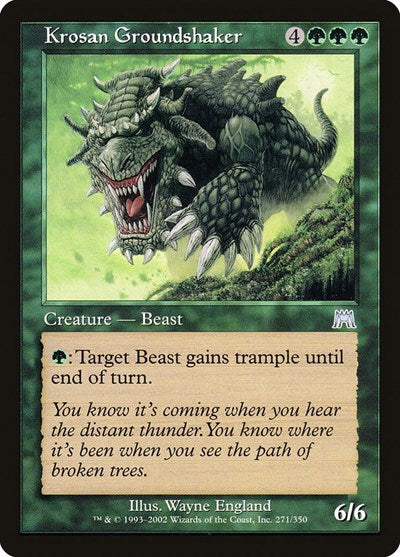 Krosan Groundshaker [Onslaught] | RetroPlay Games