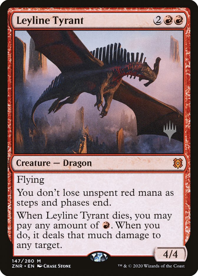 Leyline Tyrant (Promo Pack) [Zendikar Rising Promos] | RetroPlay Games