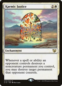 Karmic Justice [Commander 2015] | RetroPlay Games