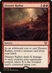 Disaster Radius [Commander 2015] | RetroPlay Games
