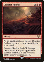 Disaster Radius [Commander 2015] | RetroPlay Games