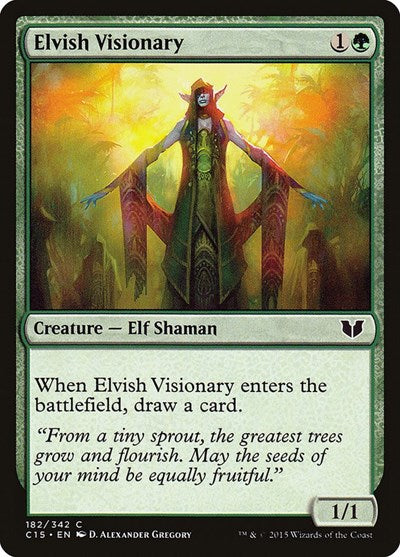 Elvish Visionary [Commander 2015] | RetroPlay Games