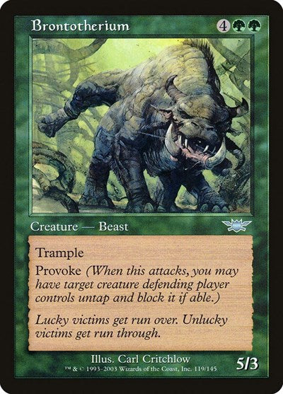 Brontotherium [Legions] | RetroPlay Games