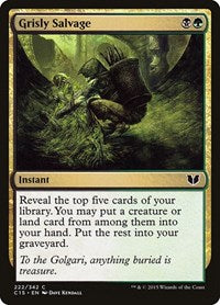 Grisly Salvage [Commander 2015] | RetroPlay Games