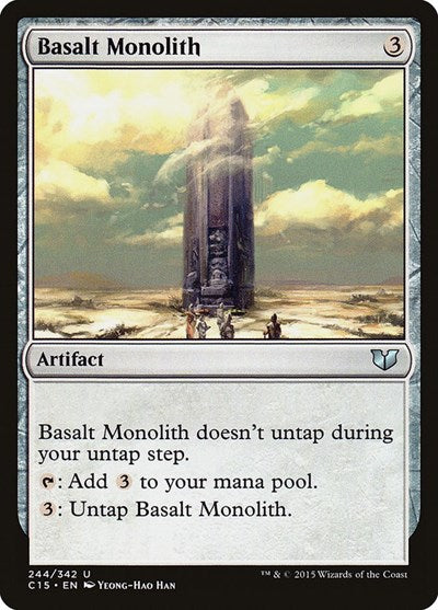 Basalt Monolith [Commander 2015] | RetroPlay Games