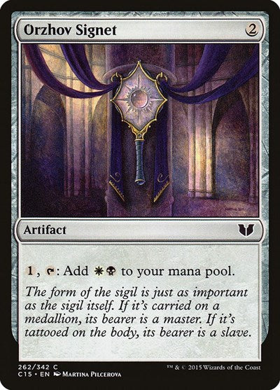 Orzhov Signet [Commander 2015] | RetroPlay Games
