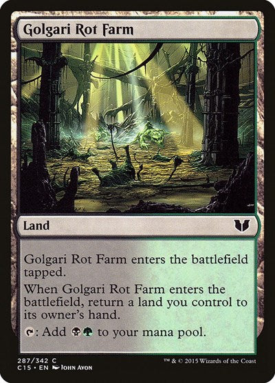 Golgari Rot Farm [Commander 2015] | RetroPlay Games
