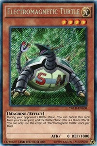 Electromagnetic Turtle [YGLD-ENA00] Secret Rare | RetroPlay Games