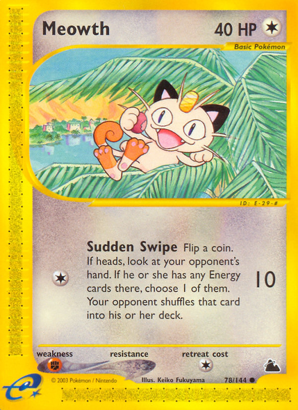 Meowth (78/144) [Skyridge] | RetroPlay Games