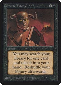 Demonic Tutor [Limited Edition Alpha] | RetroPlay Games