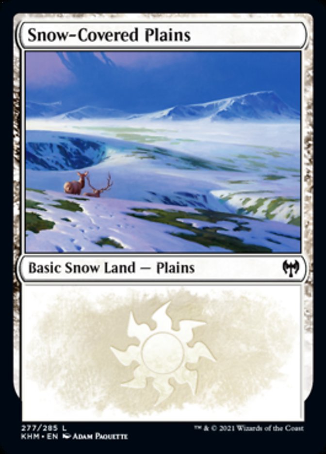 Snow-Covered Plains (277) [Kaldheim] | RetroPlay Games