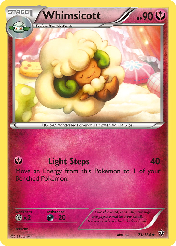 Whimsicott (71/124) [XY: Fates Collide] | RetroPlay Games