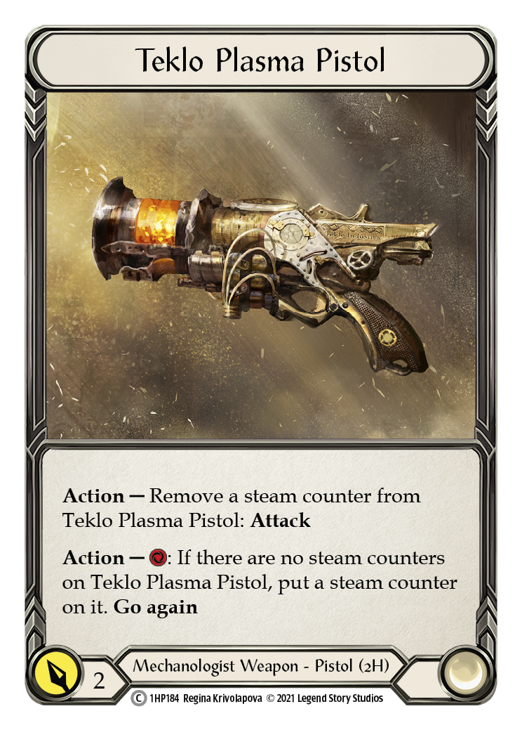 Teklo Plasma Pistol [1HP184] (History Pack 1) | RetroPlay Games