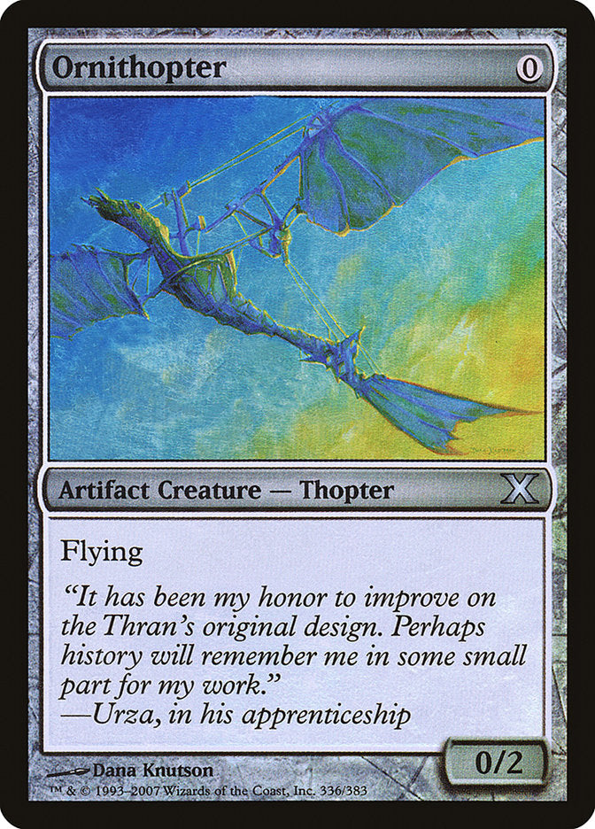 Ornithopter (Premium Foil) [Tenth Edition] | RetroPlay Games