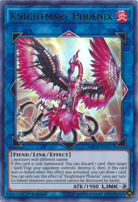 Knightmare Phoenix [MP19-EN027] Ultra Rare | RetroPlay Games