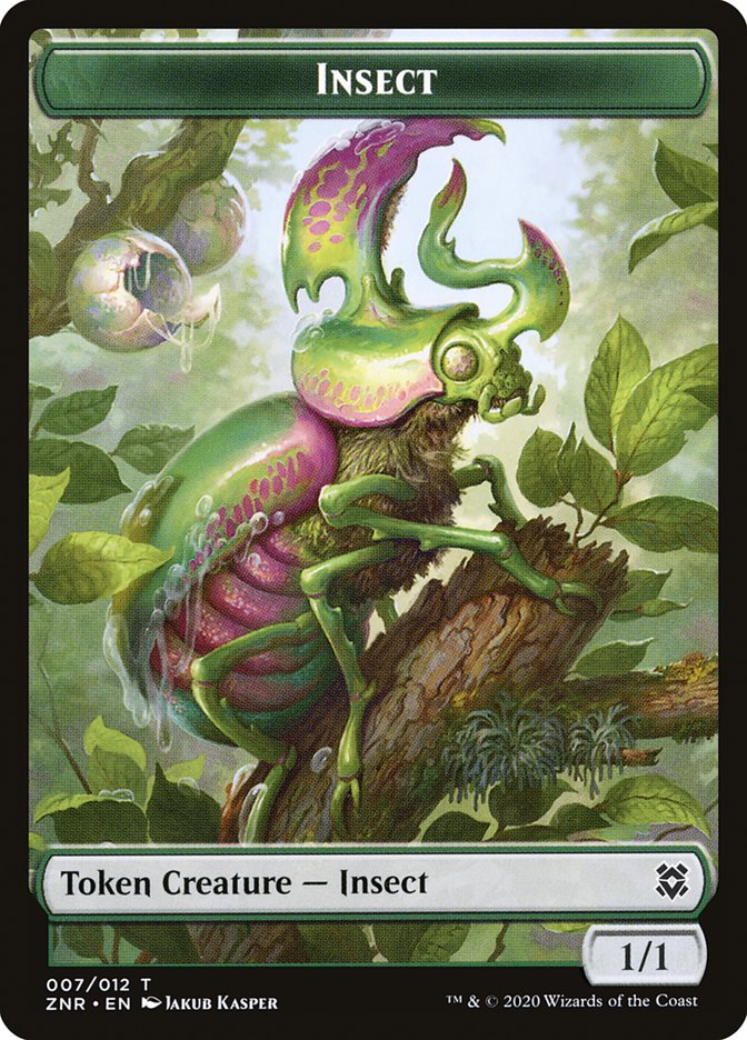 Insect Token [Zendikar Rising] | RetroPlay Games