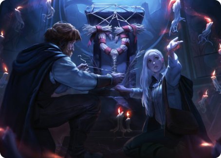 Faithful Mending Art Card [Innistrad: Midnight Hunt Art Series] | RetroPlay Games