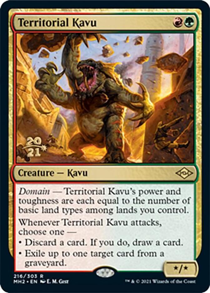 Territorial Kavu [Modern Horizons 2 Prerelease Promos] | RetroPlay Games