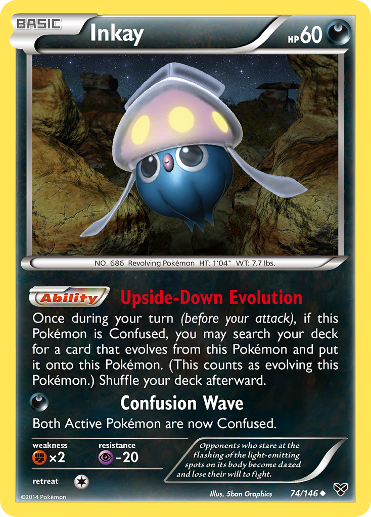 Inkay (74/146) [XY: Base Set] | RetroPlay Games