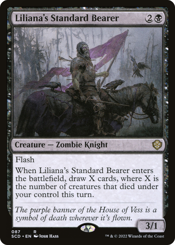 Liliana's Standard Bearer [Starter Commander Decks] | RetroPlay Games