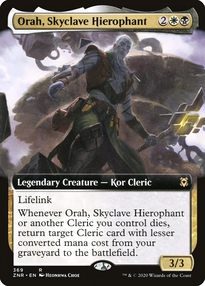 Orah, Skyclave Hierophant (Extended) [Zendikar Rising] | RetroPlay Games