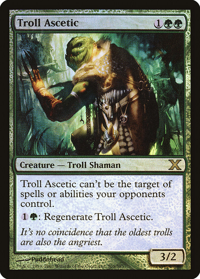 Troll Ascetic (Premium Foil) [Tenth Edition] | RetroPlay Games