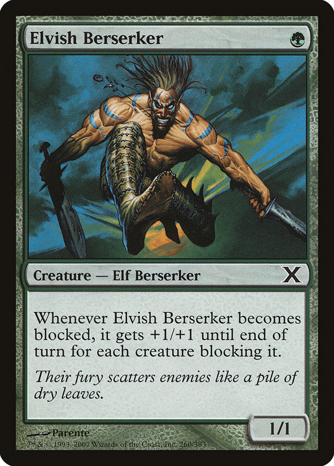 Elvish Berserker [Tenth Edition] | RetroPlay Games