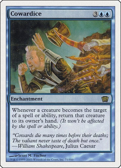 Cowardice [Eighth Edition] | RetroPlay Games