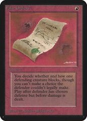False Orders [Limited Edition Alpha] | RetroPlay Games