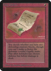 False Orders [Limited Edition Alpha] | RetroPlay Games