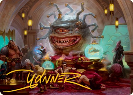 Xanathar, Guild Kingpin Art Card (Gold-Stamped Signature) [Dungeons & Dragons: Adventures in the Forgotten Realms Art Series] | RetroPlay Games