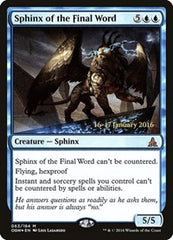 Sphinx of the Final Word [Oath of the Gatewatch Promos] | RetroPlay Games